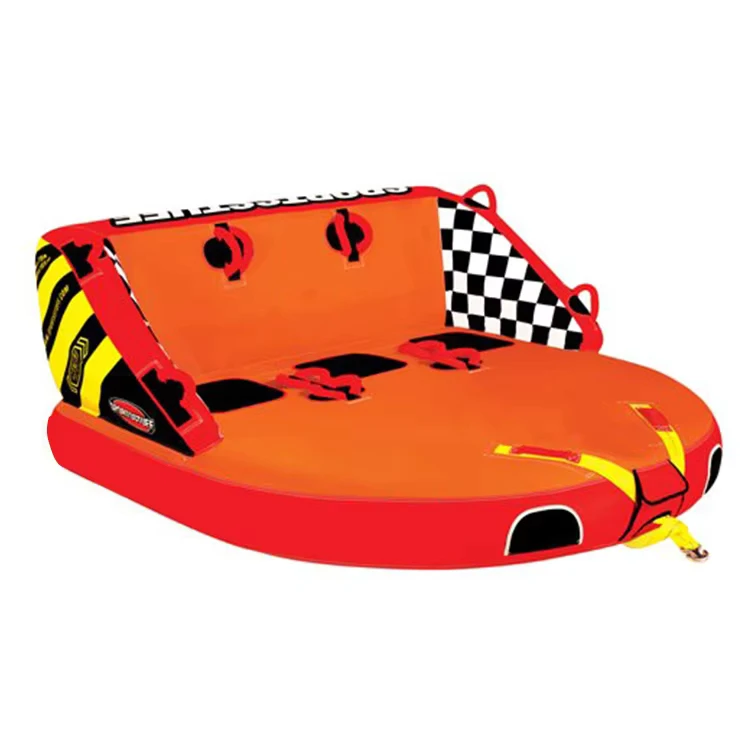 Sofa Inflatable PVC untuk 3 Orang yang Terjual Baik untuk Olahraga Air Gila
