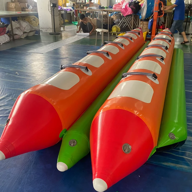 Hot Selling Inflatable Banana Boat Inflatable Water Tube Boat for Ocean Games
