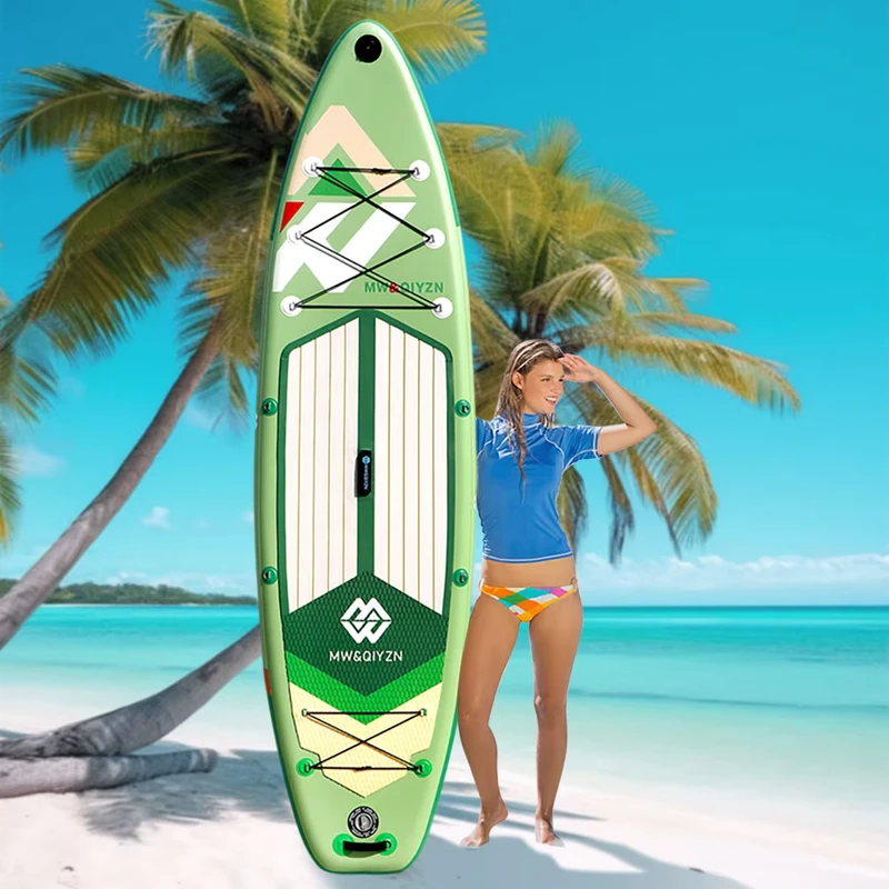 Populaire Professionele ISUP Boards Nieuw Ontwerp Opblaasbare SUP Stand Up Paddle Board voor Buiten Ocean Waters