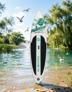 Hot Welding OEM Inflatable Stand up Paddle Board Factory Direct 11’*32” Fishing SUP Board Customized Surfboard SUP