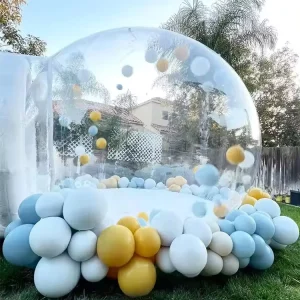 Case Gonfiabili a Bolle per Feste all'Aperto per Bambini Tenda a Bolle Trasparente per Imballaggio Auto