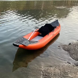Household CE Certificate Double Seat Inflatable Kayak Inflatable Fishing Boat for Household Family Camping and Resort