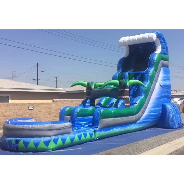 Cầu trượt nước phao khổng lồ 25ft 50ft