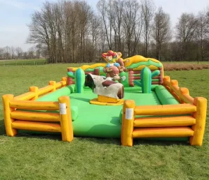 Human Mechanical Bull Rodeo Adults Interactive Sports Inflatable Bullfight Extreme Sports Mechanical Bull Fighting