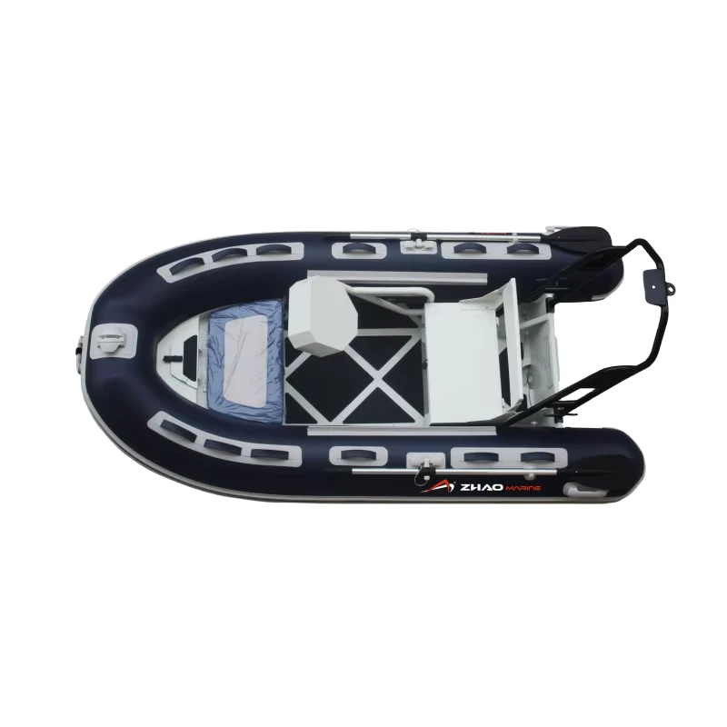 Perahu Ribs Inflatable dengan Motor, Perahu Aluminium Inflatable Hypalon
