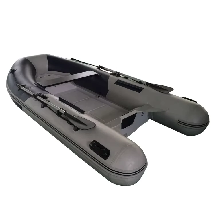 Perahu Rib Inflatable Hypalon dengan Dasar Fiberglass
