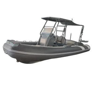 Barco RIB marino Hypalon, barco de vela, barco profesional RIB 580 de lujo