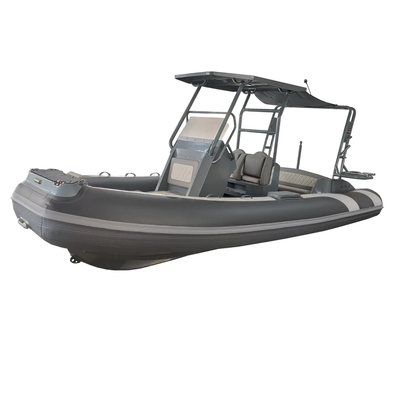 Barco RIB Marinho Hypalon - Barco de Vela Pesado e Estável, Tender Luxuoso RIB 580