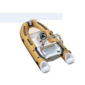 Hypalon Material Rigid Fiberglass Hull Inflatable Rowing Rib Boat