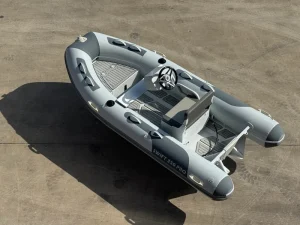 Barco Inflável RIB com Casco de Alumínio Hypalon PVC, Dinghy RIB 360 para Remo