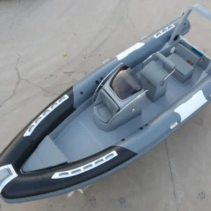 inflatable ribs boat with steering Hypalon or PVC RIB680
