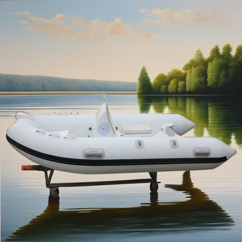 Hypalon PVC RIB330, hochwertiges Fiberglas, aufblasbares Angel-RIB-Boot