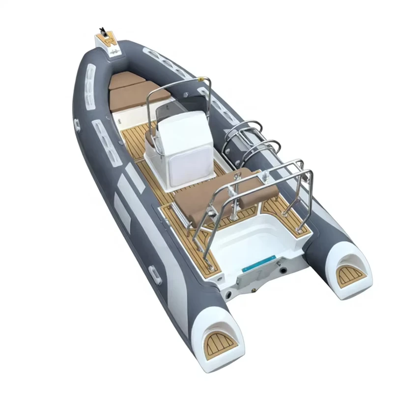 Hypalon RIB Boat 480 Outboard Motor Hard Inflatable Boat