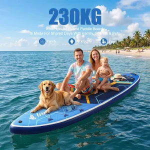 INNOEXPO Inflatable Stand up Paddle Board 11’6″ ISUP Surfboard PVC Material Factory SUP Paddleboard Board