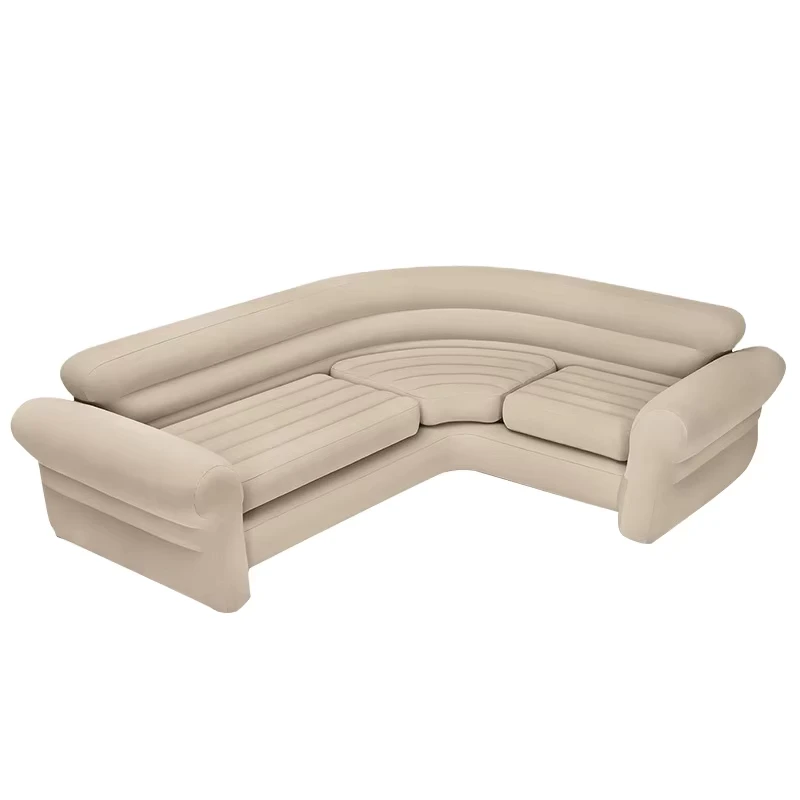 INTEX 68575 Sofa-Set Möbel, aufblasbare Möbel, Wohnzimmer, aufblasbarer Stuhl, stabiler Ecksofa, aufblasbares Sofa
