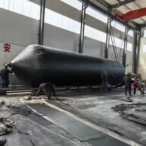 ISO14409 Dry Dock Inflatable Ship Launching Airbags