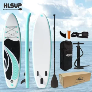 In Stock 10’6″ Lightweight Inflatable Stand up Paddle Board All Around SUP for Summer Water Sports