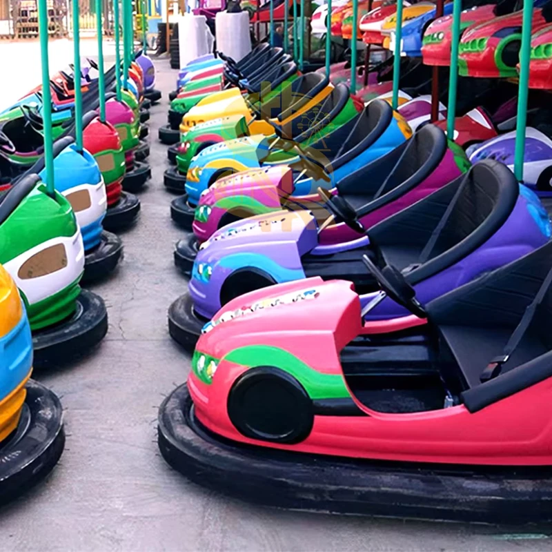 Carros Bumper Clássicos para Interiores com Sistema de Energia Suspenso Cores Brilhantes e Controles Simples para Crianças e Adolescentes