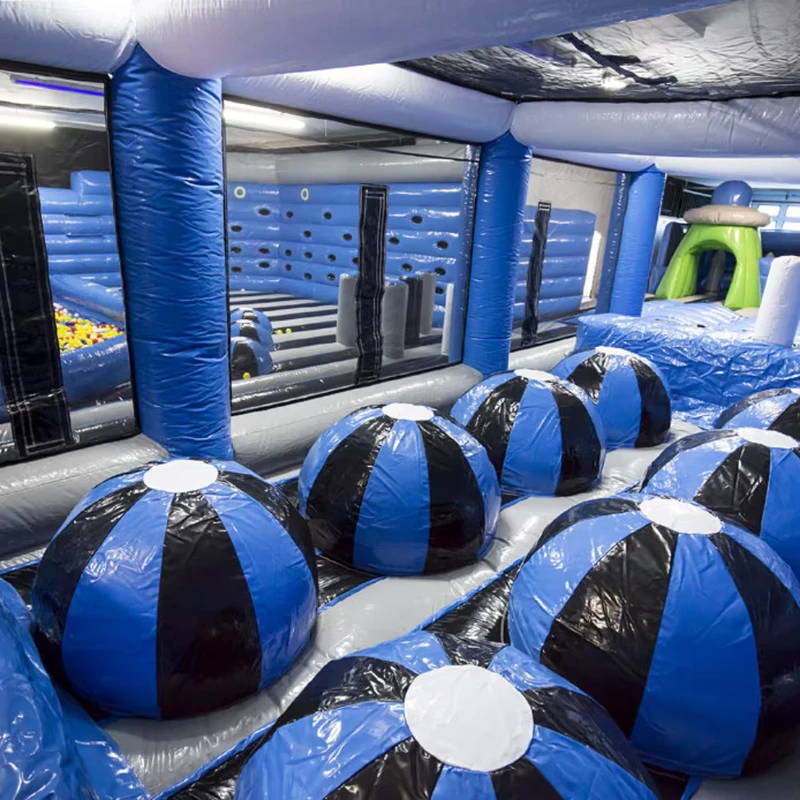 Parco Giochi Gonfiabile per Eventi di Noleggio Commerciale al Coperto per Bambini e Adulti