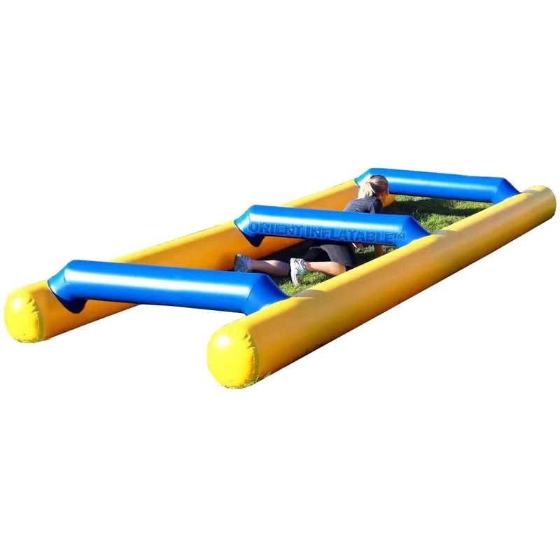 Indoor Outdoor Event Inflatable Hurdle Obstacle Crawl Race Game for Team Building