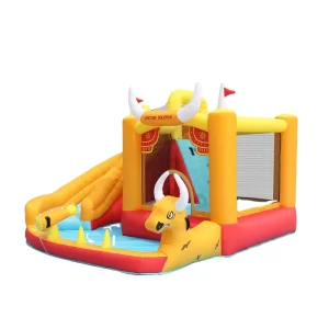 Indoor Outdoor Kids Bouncer Inflatable Jumping Castle and Water Slide for Residential Yards