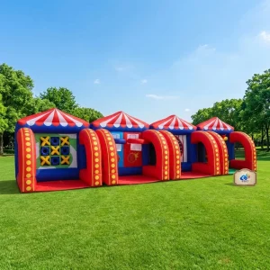 Indoor Outdoor Kids and Adult Carnival Inflatable Game On Sale Portable Inflatable Castle