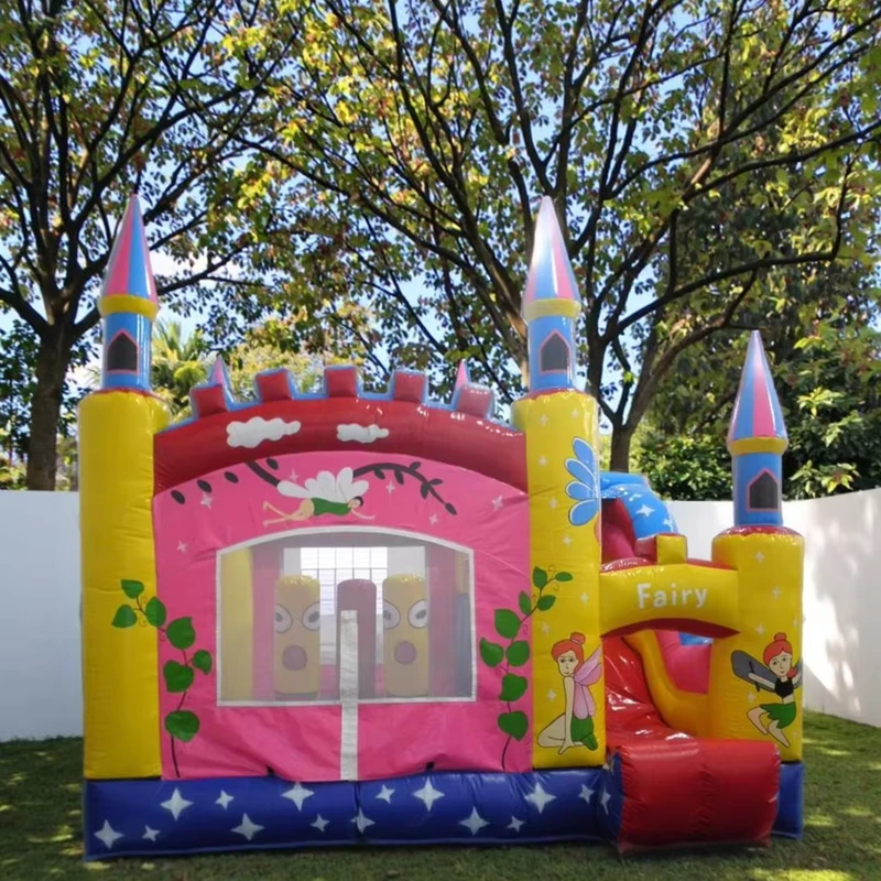 Indoor Small Outdoor Amusement Equipment Kids Toy Theme Park Jumping Trampoline Inflatable Bouncy Castle