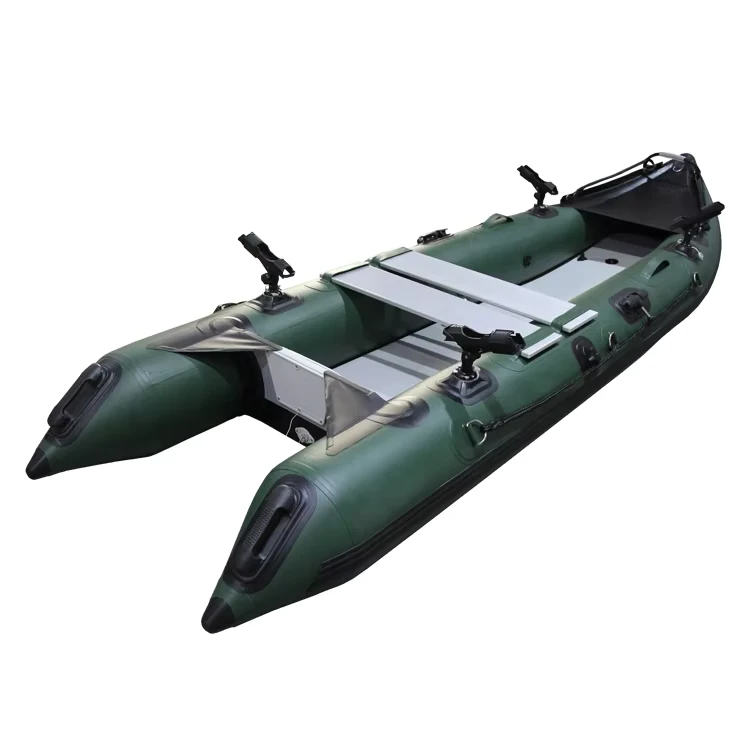 Inflatable 1.2mm PVC Folding Fishing Kayak PVC Rowing Boats
