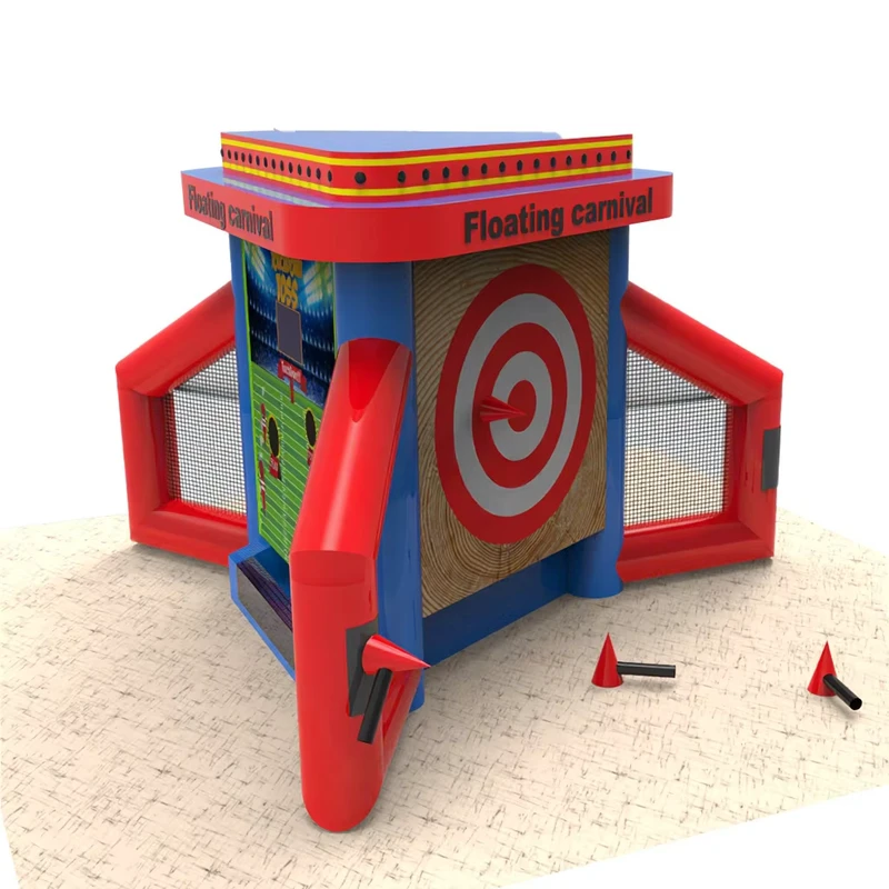 Inflatable 3 in 1 Sports Challenge Inflatable 4 in 1 Interactive Sport Games for Carnival Party