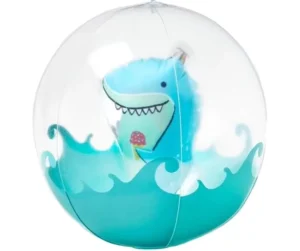 Inflatable 3D Shark Beach Ball Beach Toys for Kids Swimming Pool Balls Pool Party Toys for Water Games Summer Beach