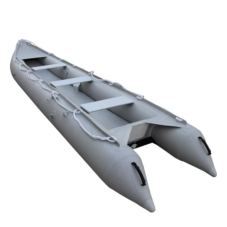 Inflatable 470cm Fishing Camping Inflatable Kayak 15.6ft 5 Person Fishing