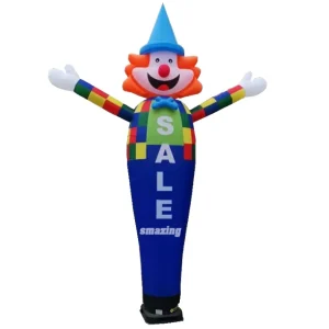 Tubo inflable publicitario, hombre de aire, bailarín de cielo, 8-10 pies, a prueba de agua, alimentado por USB, tema de dibujos animados, hecho de material Oxford, a la venta