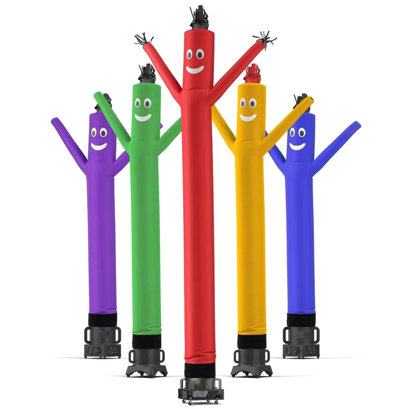แดนเซอร์เป่าลมสีสันสดใส โฆษณา งานโปรโมชัน ท่อเป่าลม สกายกายแดนเซอร์