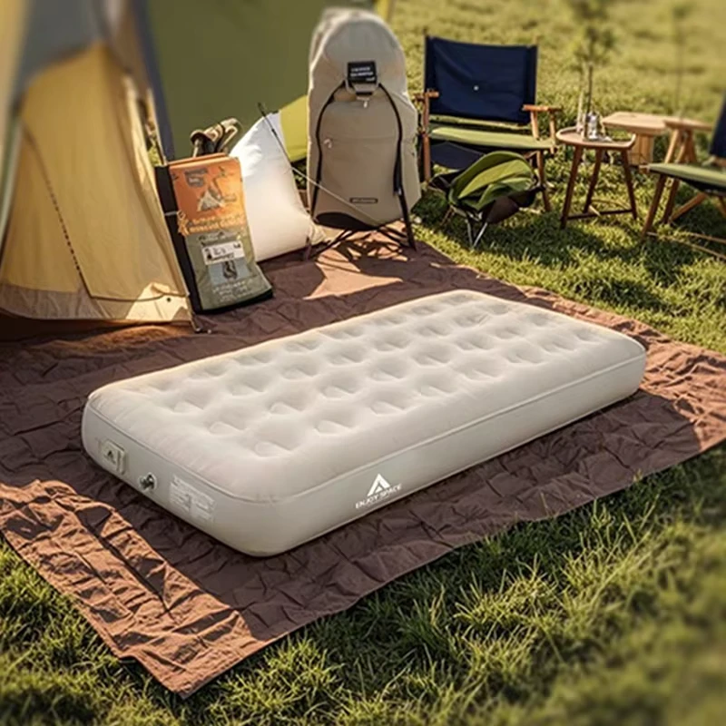 Inflatable Air Mattress with Pump Foldable Portable Built Airbed Self Inflating Mattress Camping Bed Matelas Gonflable 1 Place