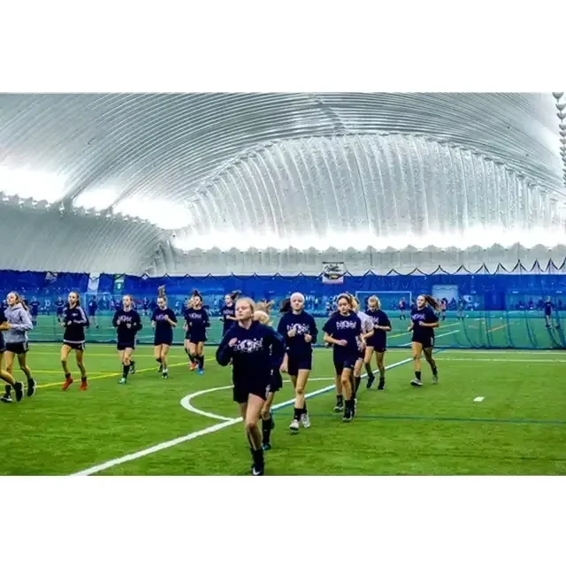 Dôme Sportif Gonflable Supporté par Air pour Football Fabricant de Dôme d'Arène