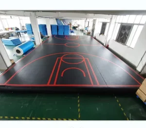 Campo da Basket Gonfiabile con Materiale PVC per Uso Aeroportuale