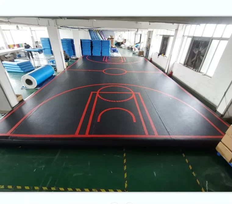 Campo da Basket Gonfiabile con Materiale PVC per Uso Aeroportuale