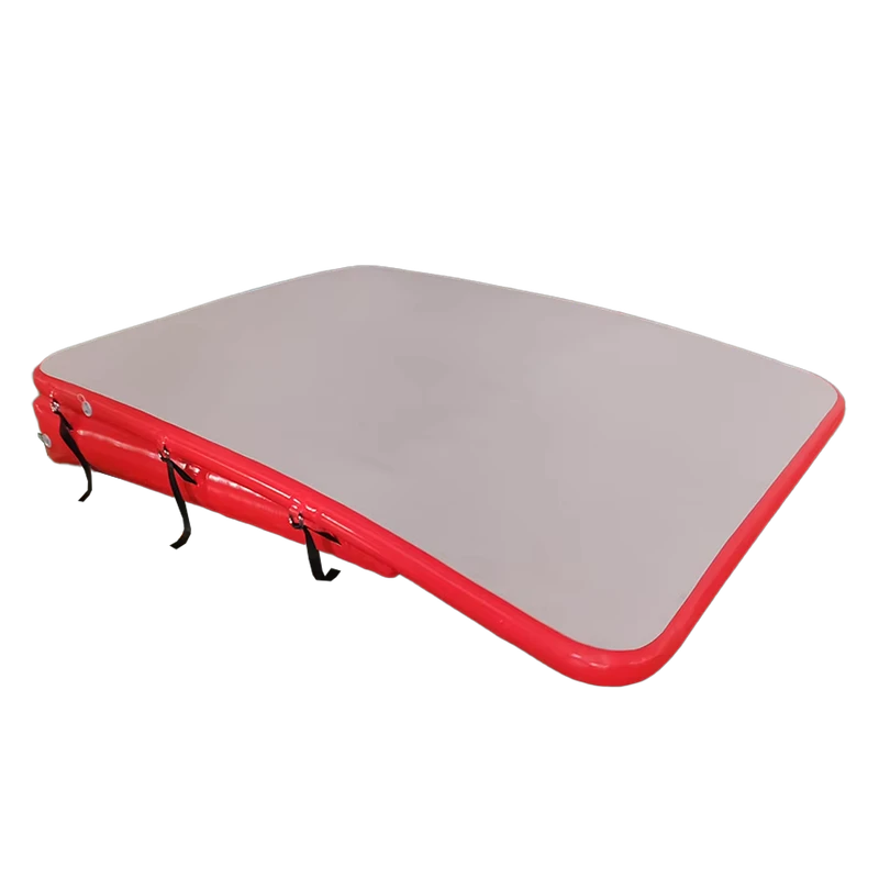 Inflatable Air Track Gym Yoga Training Custom Design PVC Slope Inflatable Mattress Gymnastics Tumbling Mat Sport Airtrack