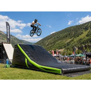 Inflatable Airbag Landing Commercial Ramp for Freestyle Motocross FMX Training Customized OEM