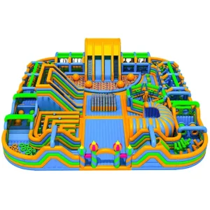 Inflatable Amusement Park Giant Slide Inflatable Play Center Inflatable Playground With Ball Pit