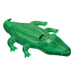 Juguete Inflable de Flotación de Animal para la Piscina para Niños, Cocodrilo Flotante