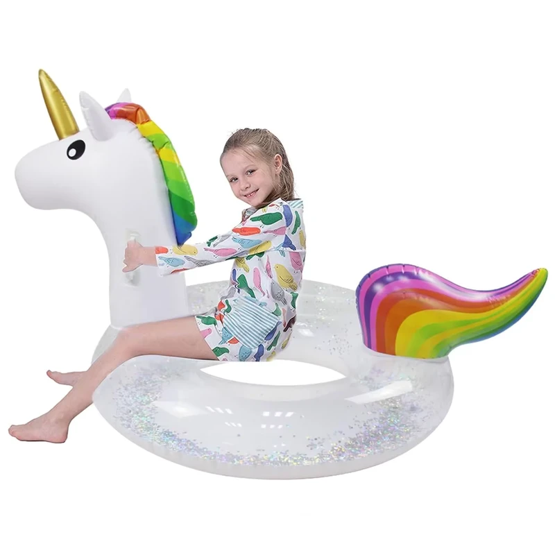 Aufblasbare Tier Pool Float Ride-On Aufblasbare Sommer Strand Schwimmring für Kinder und Erwachsene