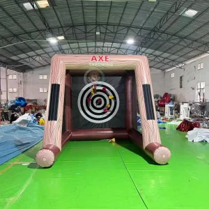 Inflatable Axe Throwing Target Game With Axes Carnival Game for Outdoor