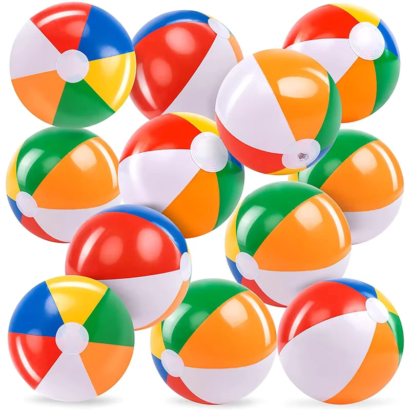 Aufblasbare Ball-Party-Zubehör Aufgeblasener Fußball Basketball Kugel Strandballon für Kinder Geschenke