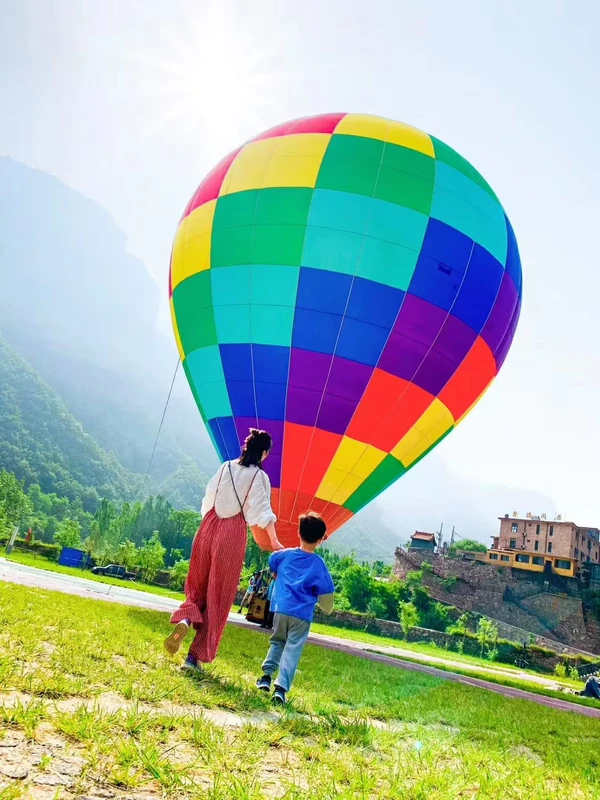 Inflatable Balloon Advertising Inflatable Hot Air Ground Balloon Ball with Bright Led Lights for Sale