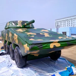 Aufblasbarer Ballon Panzer Attrappen Tank