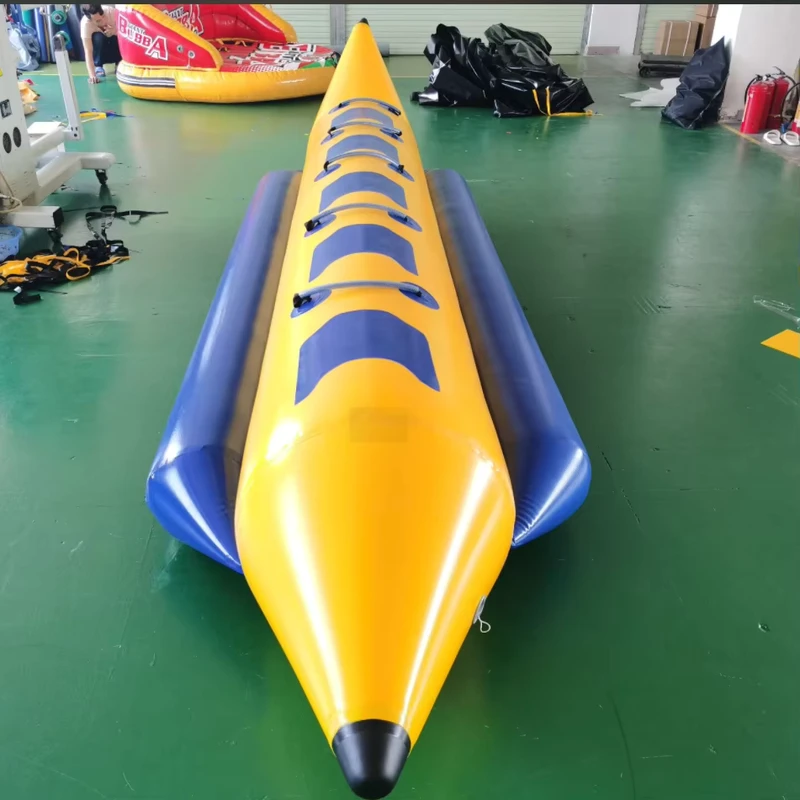 Надувная банановая лодка для водных игр, лодка для командообразования на 4 человека
