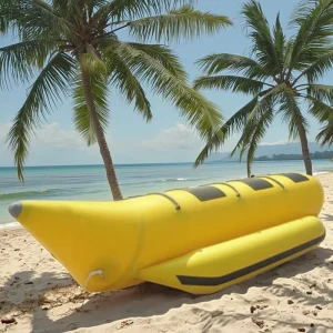 Perahu Pisang Tiup untuk Petualangan Paddling, Peralatan Permainan Air Laut
