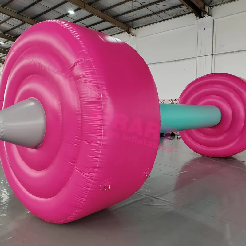 ดัมเบลพองลมกันน้ำ PVC ทาร์ปูลินแบบปิดสนิท