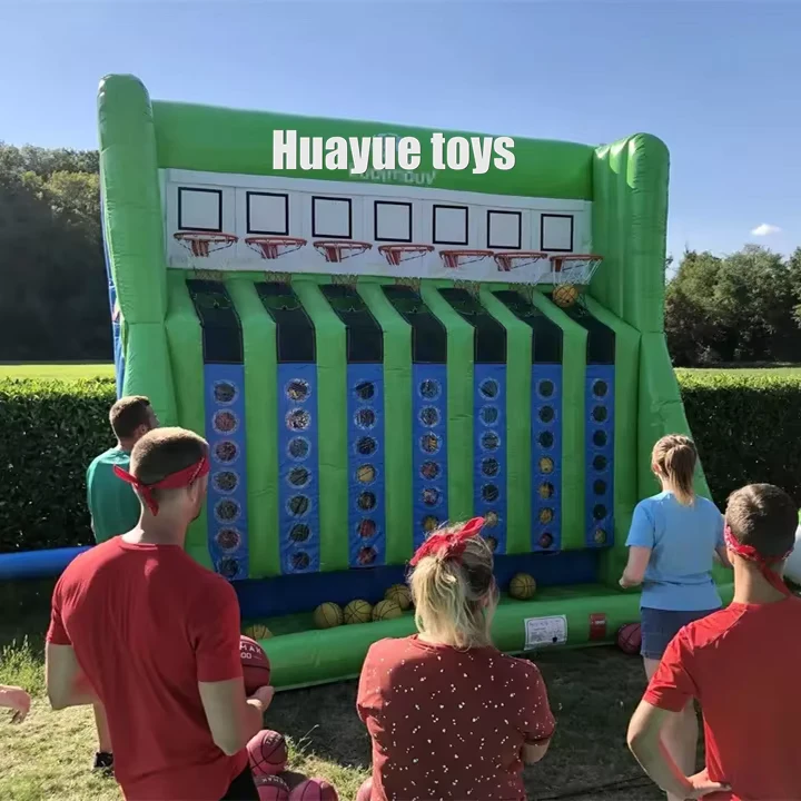Trò chơi bóng rổ bơm hơi Connect 4, trò chơi bắn bóng rổ bơm hơi